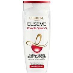 تصویر شامپو 5 کاره ترمیم کننده مو لورالLoreal ELSEVE TOTAL REPAIR 5 shampoo 