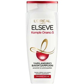 تصویر شامپو 5 کاره ترمیم کننده مو لورالLoreal ELSEVE TOTAL REPAIR 5 shampoo 