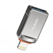 تصویر تبدیل USB-A به LIGHTNING مکدودو مدل OT-860 Mcdodo USB-A to Lightning Adapter OT-860 – Fast Data Transfer & OTG Support