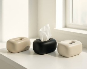 تصویر جای دستمال کاغذی ساده 