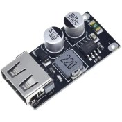 تصویر ماژول فست شارژ QC3.0 با خروجی USB 