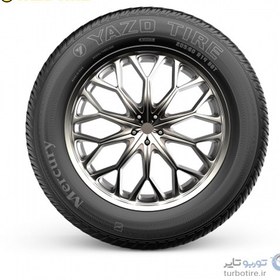 تصویر لاستیک یزدتایر 205/60R14 گل مرکوری yazd tire 205/60R14 mercury