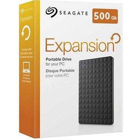 تصویر هارد اکسترنال سیگیت مدل Expansion Portable STEA1000400 ظرفیت 500 گیگابایت Seagate Expansion Portable STEA1000400 External Hard Drive 500GB