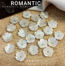 تصویر صدف اصل مدل گل 