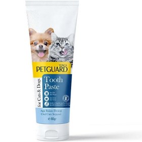 تصویر خمير دندان PetGuard مخصوص سگ و گربه - 100 گرم خمير دندان PetGuard مخصوص سگ و گربه - 100 گرم - ساخت ترکیه - ضد باکتری و خوشبو کننده