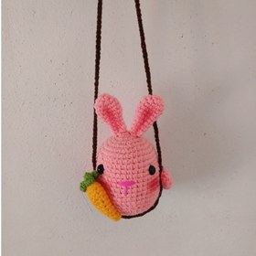 تصویر آویز ماشین خرگوش 