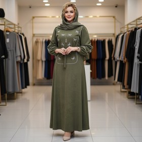 تصویر کفتان گلدوزی پاپیونی کد ۵۸۵ 