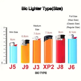 تصویر فندک بیک مدل J6 