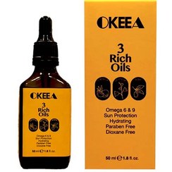 تصویر سه روغن Rich Oils اُکیا حجم 50 میل 