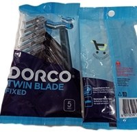 تصویر ژیلت DORCO دو لبه بسته 5 عددی 