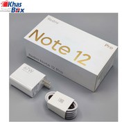 تصویر شارژر اورجینال 67 وات سوپر فست شیائومی همراه با کارتن مادر و کابل NOTE 12 PRO Original 67W charger Turbo type C cable Xiaomi Redmi Note 12 Pro