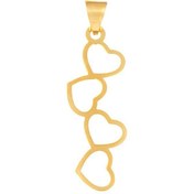 تصویر پلاک نقره قلب فورهارت مدل Givi416 