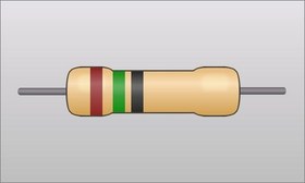 تصویر مقاومت 15Ω وات 1/4 