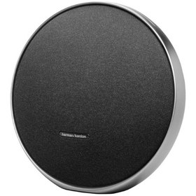 تصویر اسپیکر بلوتوث قابل حمل Harman Kardon Onyx Studio 9: صدای عالی، باتری داخلی و اتصال چند بلندگو Harman Kardon Onyx Studio 9 Portable Bluetooth Speaker: Superior Sound, Built-in Battery and Multi-Speaker Connection