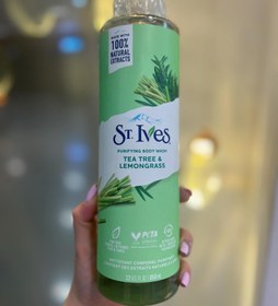 تصویر شامپو بدن اس تی ایوس - جو و کره شی باتر Body Wash St Ives