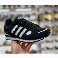 تصویر کفش اسپرت آدیداس مشکی مدل zx750 