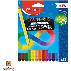 تصویر مداد رنگی 12 رنگ مدل Infinity مپد (Maped) 