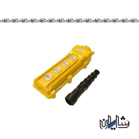 تصویر شستی جرثقیل چهار فرمان چینت مدل NP3-2 Four steering wheel crane arm chint