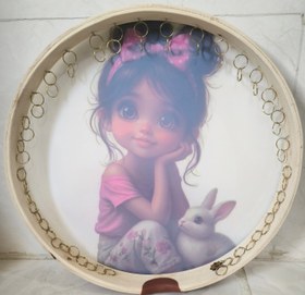 تصویر دف کودک (دخترو خرگوش) valisesina