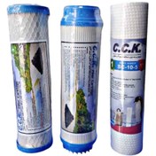 تصویر پک سه تایی فیلتر تصفیه آب سی سی کا 