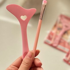 تصویر ست شابلون خط چشم و براش 