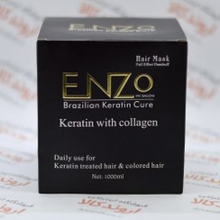 تصویر ماسک مو انزو Enzo مدل Keratin & Collagen 