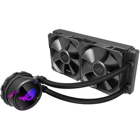 تصویر خنک کننده مایع پردازنده ایسوس ASUS ROG Strix LC 240 RGB CPU AiO Liquid CPU Cooler