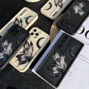 تصویر قاب سولید طرح پروانه و ماه (485) 