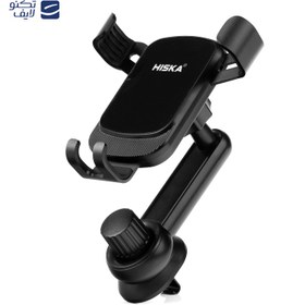 تصویر پایه نگهدارنده گوشی موبایل هیسکا مدل HK-2110 hiska car holder HK-2110