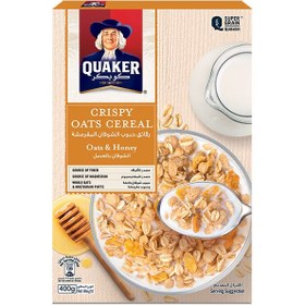 تصویر غلات صبحانه کریسپی کواکر Quaker Crispy Oats Cereal 