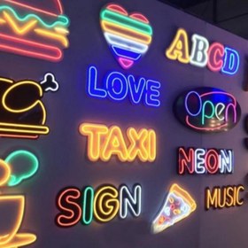 تصویر تابلو نئون 