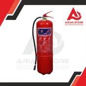 تصویر کپسول آتش نشانی پودر و گاز برند آذر سیلندر - 6 کیلویی DRY POWDER FIRE EXTINGUISHER Brand: AZAR CYLINDER Model : 6KG/12KG/25KG/50KG