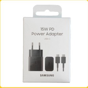 تصویر شارژر 15 وات سوپرفست سامسونگ مدل تایپ سی Samsung EP-T1510 15W Wall Charger