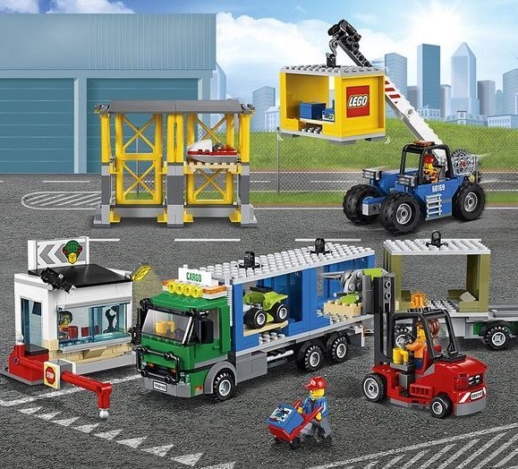 Lego 60169 city sales cargo terminal