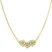 تصویر گردنبند مدل گل 