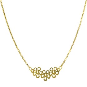 تصویر گردنبند مدل گل 