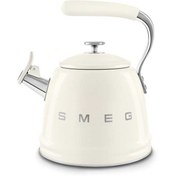 تصویر کتری روگازی اسمگ کرم مدل CKLW2001CR SMEG Whistling kettle CKLW2001CR