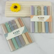 تصویر هایلایتر پاستلی نود پک صورتی و آبی 