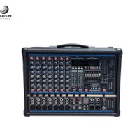 تصویر پاور میکسر مدل JMX 08 PRO برند JTR دو کانال 600W 