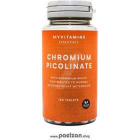 تصویر مکمل کرومیوم مای ویتامینز انگلیس Chromium Picolinate MYVITAMINS