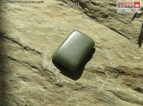 تصویر نگین یشم چهارگوش کد 70011 