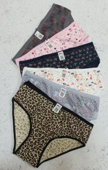 تصویر لباس زیر سوپر پنبه 6 عددی میکس برند دونکس ترکیه کد 002 