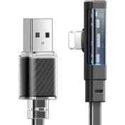 تصویر کابل فست شارژ لایتنینگ MCDODO CA-341 دارای LED 