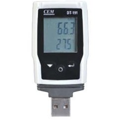 تصویر DT-۱۹۱A Plug-PDF Temperature / Humidity Datalogger CEM دیتالاگر دیجیتال دما و رطوبت مدل DT-191A سی ایی اِم