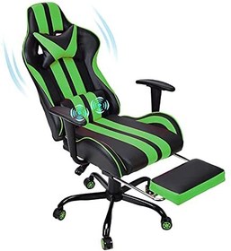 Ferghana Gaming Chair Office Chair with Footrest, Ergonomic