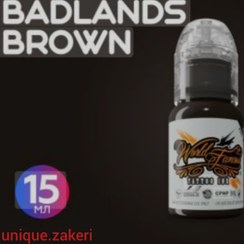 تصویر رنگ تاتو فیمس اصلی بدلنزبراون BDLANDS BROWN