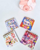 تصویر دفترچه یادداشت فانتزی جیبی لبوبو و کرومی - طرح 