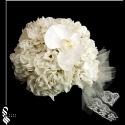 تصویر دسته گل عروس کد 21 