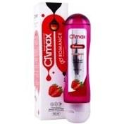 تصویر ژل روان‌ کننده و معطر توت فرنگی کلایمکس 