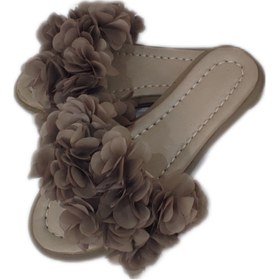 تصویر صندل گلریز رنگ بژ Sandal golriz gold